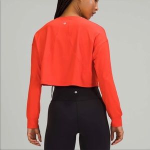 Lululemon Muscle Love Long Sleeve Shirt Autumn
Red 2